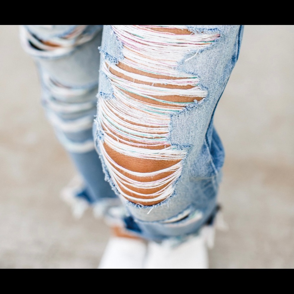 KanCan Rainbow thread skinny size 7